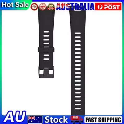 TPE Strap Wrist Band Watch Band Belt For Vivosmart HR (Black) • $8.36