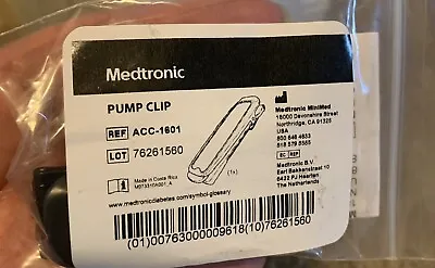 Genuine Medtronic Black Belt Clip For MiniMed 770G 630G 670G Pumps ACC-1601 • $20