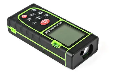 Handheld Digital Laser Point Distance Meter Tape Range Finder Measure 40m 131ft • £19.99