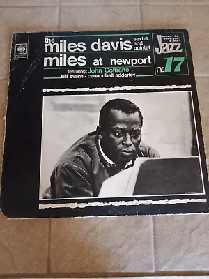 Miles Davis - Miles At Newport Vinyl CBS Label • $25