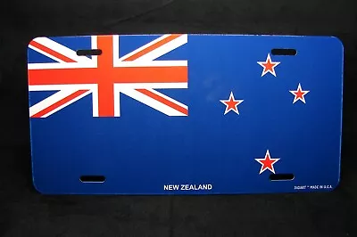 New Zealand National Flag Metal Car License Plate Autotag  • $12.99