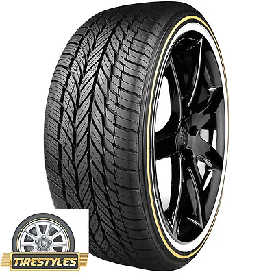 (1) 235/50vr18 Vogue Tyre White/gold  235 50 18 Tire • $359.10