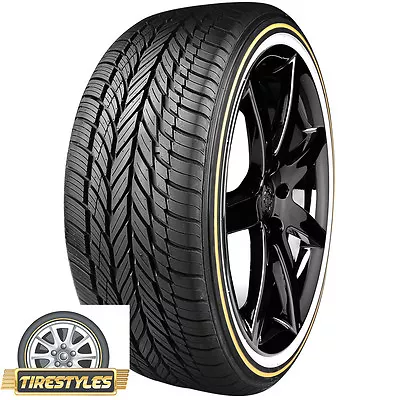 (2) 235/50vr18 Vogue Tyre White/gold  235 50 18 Tire • $720.10