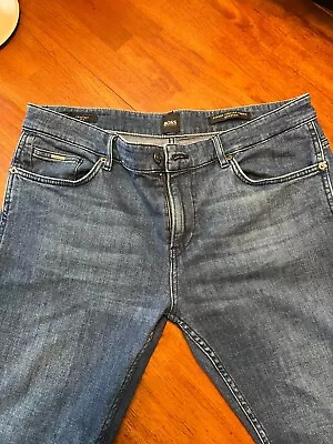 Hugo Boss Candiani Slim Fit Stretch Denim Mens 35x32 • $35