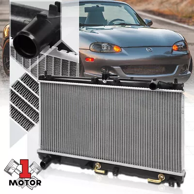 Aluminum Radiator OE Replacement For 99-05 Mazda Miata 1.8L I4 4Cyl Dpi-2268 • $65.99