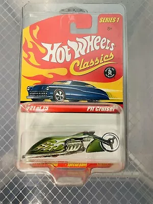 Hot Wheels 2004 Pit Cruiser Motorcycle Rare '05 Classics Series 1. #21/25 • $3