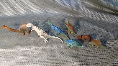 Vintage Plastic 1970s Dinosaurs Figures Set Hong Kong • $29.90