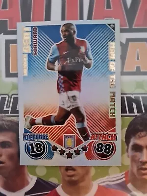 Match Attax Extra 10/11 Man Of The Match Darren Bent • £1