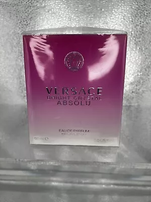 Versace Bright Crystal Absolu By Versace Perfume For Her EDP 3.0 Oz New In Box • $55