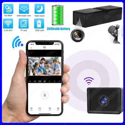 HD 1080 Mini Hidden Spy Cam Motion Detection Home Security Surveillance Camera • $22.98