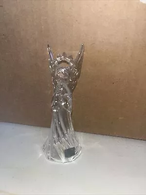 Mikasa Crystal Angel Ornament Playing Trumpet • $7