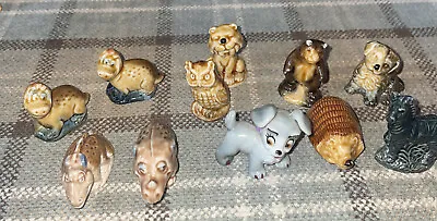 £4.99 • Buy Wade Whimsies X11 Dogs Zebra Owl Bear Dinosaurs Beauty And The Tramp +