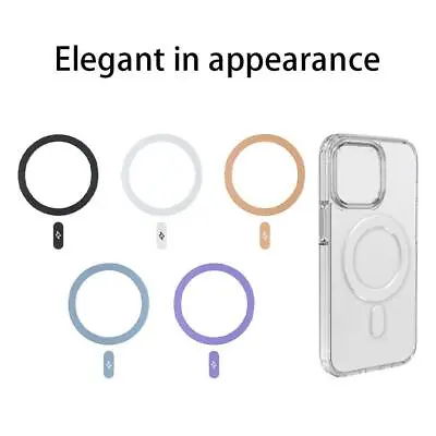 Universal Metal Plate Mag Safe Magnetic Wireless Charging Sticker^ • $1.04