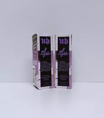 2 X Urban Decay All Nighter Setting Spray 0.5 Oz Each • $14.95