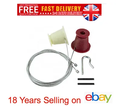 Henderson Garage Door Cables Cones Bobbins Lift Wires Canopy Up & Over Doors • £9.90