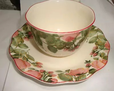 Cup And Saucer- Bone China-nikko Tableware-japan-floral Pattern • $15