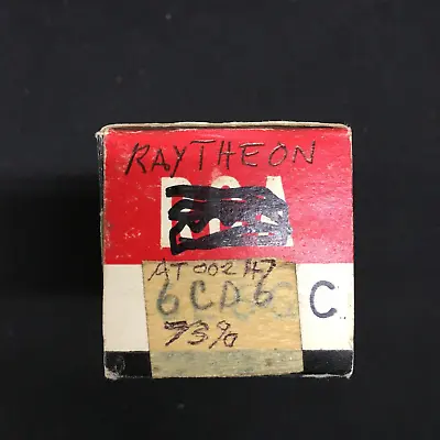 $13.99 • Buy Raytheon 6CD6GA Vacuum Tube * Tested 73%
