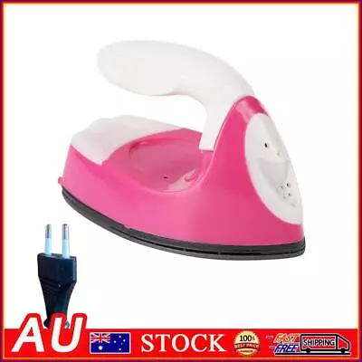 Electric Handheld Mini Iron For Drilling Travel Patches Garment (EU Plug) • $13.39