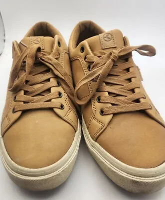 Kustom Reserve Highline Classic Brown Premium Leather US 8M 10 US W Skate Shoes • $29.95