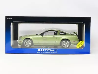 1:18 Scale AUTOart #73011 2005 Ford Mustang GT (2004 Auto Show Version) - Green • $229.95