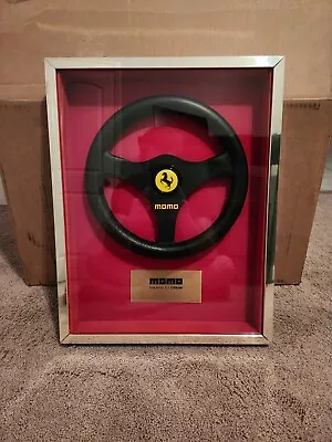 Ferrari F1 Formula 1 MOMO Race Full Size Steering Wheel 1980's Dealer Display • $899