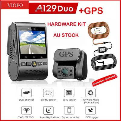 $248 • Buy VIOFO  A129 Duo GPS  2Lens Dash Camera Twin SONY Star Sensr 5GHz WIFI + HARDWARE