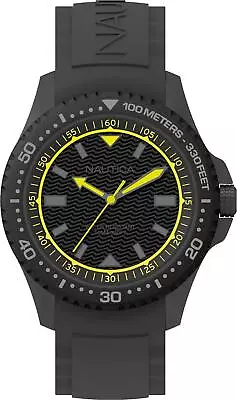 NAUTICA MAUI BLACK Men's Watches NAPMAU006 • £66.63