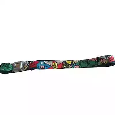 Marvel Comics Avengers Superhero Seatbelt Belt Wolverine X Men Ironman Thor Hulk • $30