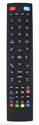 Replacement Remote Control For Technika LCD40-270 40  LCD TV • £6.89