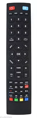 Replacement Remote Control For Technika LCD46-259 46  LCD TV • £8.80