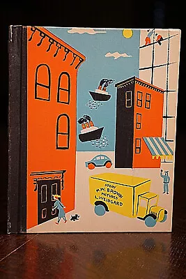 1st Edition 1939 The Noisy Book Margaret Wise Brown HB Harper Crest Library Bind • $50