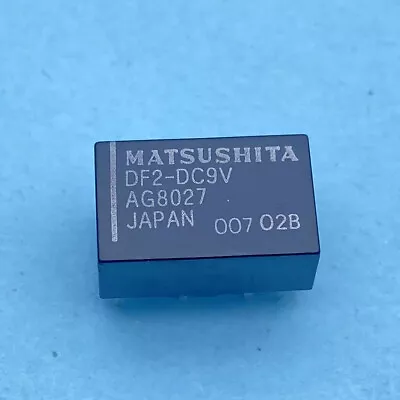 1PC MATSUSHITA DF2-DC9V AG8027 9VDC Power Relay 8Pins • $4.69