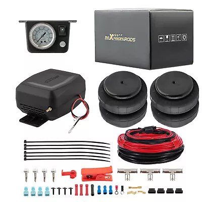 2x Air Suspension Spring Bags Compressor Controller Kit For Campervan Motorhome • $421.20