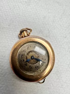 Elgin National Watch Co. Grade: 447  1923 10/0s 7j Gold Filled NOT WORKING • $99.99