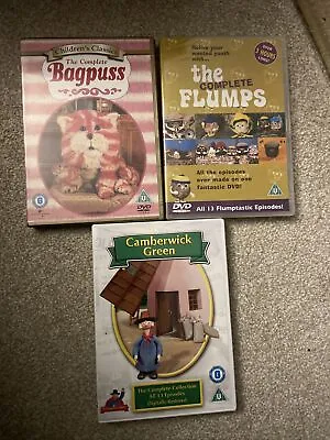 £7.99 • Buy ,CAMBERWICK GREEN, BAGPUSS & The Flumps  DVDs