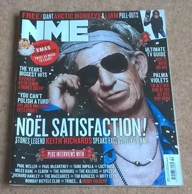 NME Christmas Issue 15/22 December 2012 (Keith Richards Paul Weller Liam) • £7.99