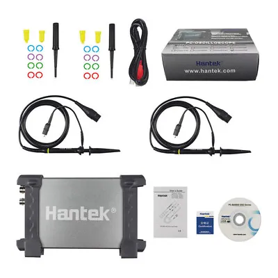 Hantek 6022BE Storage 2CH FFT PC Based Digital Oscilloscope USB 48MSa/s 20MHz • $75.99