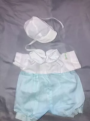 Cabbage Patch Kids/Doll Clothes -  2 Pc Blue/White Preemie Outfit • $12