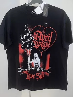 Avril Lavigne T-Shirt Tee New Music (XS) Sk8r Boy Relaxed Fit Fits Like A Medium • $39.99