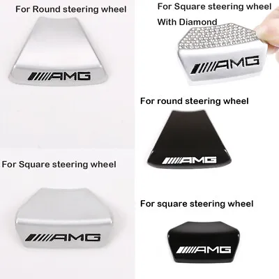 Car Steering Wheel Emblem Emblem Sticker Emblem Decal Suitable For AMG C E Class • $10.99