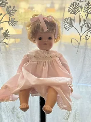 Vintage HTF Madame Alexander Dumpling Baby Doll 1957 24” • $25