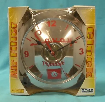 New For Mopar Air Filter Wall Clock – Plymouth Savoy • $12