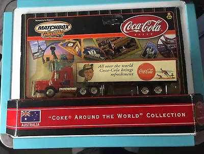 Matchbox Collectibles Coca Cola Coke Around The World Semi Truck Australia  • $19.99