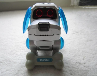 £4.99 • Buy Vintage Poo-Chi Robot Dog Complete With Bone.  Lightly Used And Fully Working.