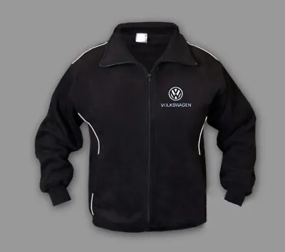 New VW Fleece Jacket Racing Sport Volkswagen Apparel S-3XL • $54.90