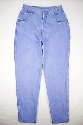 Vintage 90's LA Gear High Waist Tapered Leg Jeans Light Wash Size 13/14 • $17.99