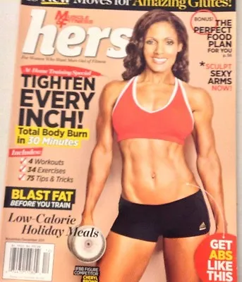 Muscle & Fitness Hers Magazine Cheryl Brown December 2011 EXC NO ML 072617nonrh2 • $11.69