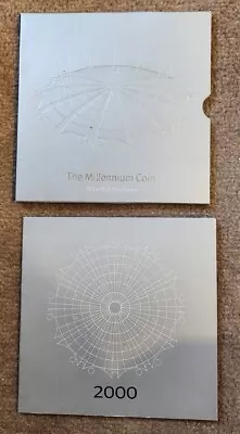 2000 Millennium£5 Crown Brilliant Uncirculated Coin Minted At The Dome UKM5BU-MD • £20