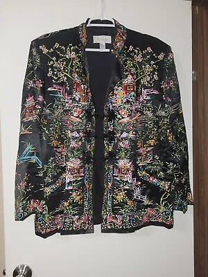 Vintage Chinese Embroidery Jacket Size 3 • $59.99