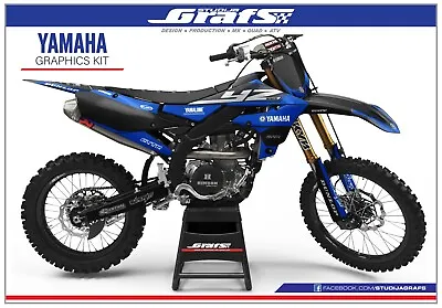 YAMAHA Complete Dirt Bike Graphics Kit For YZ YZF 50 65 85 125 250 450 Stripes • $159